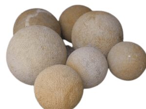 esferas en piedra natural